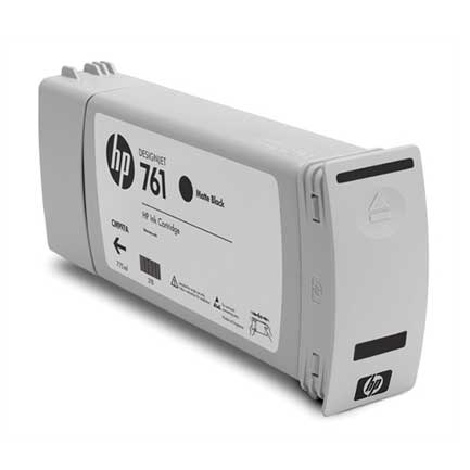 TINTA HP LF 761 NEGRO MATE T7100 DESIGNJET 775ML CM997A Zoom