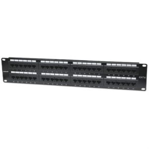 Panel Parcheo Intellinet Cat 6 48 Puertos UTP 2U