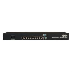 Consola Tripp Lite KVM 8 Puertos NetCommander Cat5 Instalar 1U Rack Conversión en Línea 20kVA/18kW Autonomía E
