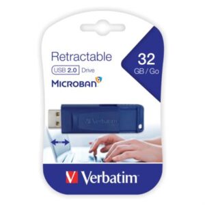 Memoria USB VERBATIM Flash Drive 2.0 32GB - Azul