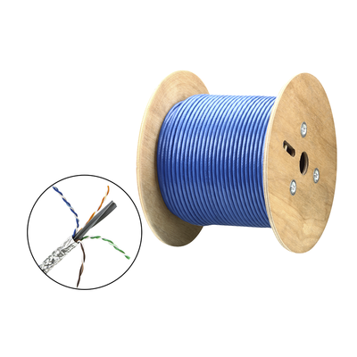 Cable SF/UTP | 4 pares 23 AWG | Cumple con los requisitos de la HDBaseT Alliance | Protección EMI | Transmisión de datos 4K | Color Azul | 305m 2l2910 p.png