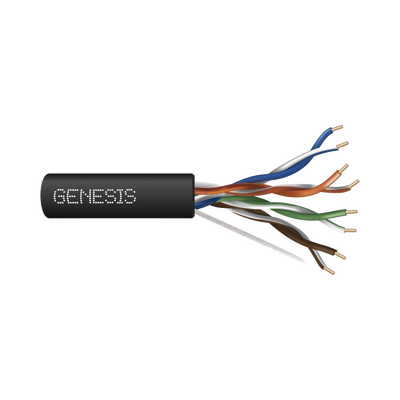 Bobina de Cable de 305 Metros UTP Cat6 RISER / Color Negro / UL, CMR SPNLS, Probado a 350 Mhz / Para Aplicaciones de CCTV, Redes de Datos, IP megapixel, Control RS485 63601108 p.png