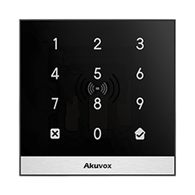 Teclado de Control de Acceso Inteligente / Administración 100% en la Nube / Interfaz WEB / POE / Lector Prox 125 kHz / MIFARE 13.56MHz / NFC / APP Smart Plus / Control de 1 Puerta / PIN Para Visitas / IP65 a02 p.png