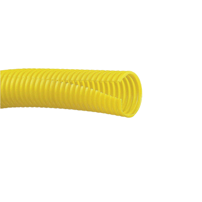 Tubo Corrugado Abierto para Protección de Cables, 1.50in (38.1 mm) de Diámetro, 3.1 m de Largo, Color Amarillo clt150fx4 p.png