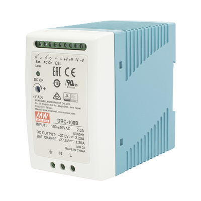 Fuente de poder Riel Din 24V, 100W con Cargador de Bateria drc100b p.png