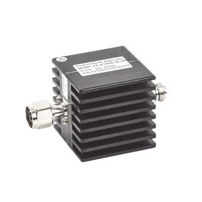 Atenuador en Línea de 30 dB, 20 Watt Máx. CD-3 GHz, Interiores, N Macho-Hembra. epatn20303n p.png