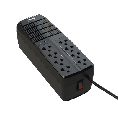 Regulador de Voltaje 1000 VA-500 W / 4 Contactos con AVR / 4 Contactos con Supresor de Picos / Protección RJ11 epl1000avr p.png