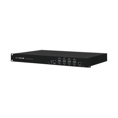 EdgeRouter INFINITY de 8 puertos SFP+ 10 G + 1 puerto RJ45 Gigabit, throughput 80 Gbps, 16 núcleos y 16 GB RAM , fuentes de alimentación modulares Hot-Swappable er8xg p.png