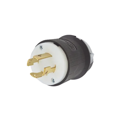 Clavija con Bloqueo de Media Vuelta Industrial 30 A 250 V CA / 3 Polos 4 Hilos / Nema L15-30P. hubhbl2721 p.png