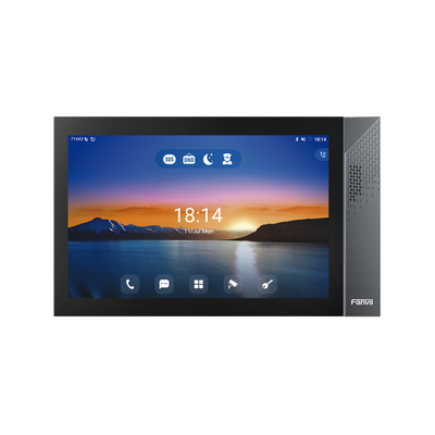 Monitor IP/SIP para interior con Android, Wi-Fi, Bluetooth, Pantalla táctil de 10.1", audio de 2 vías, PoE, 8 interfaces de entrada de alarma. i57a p.png