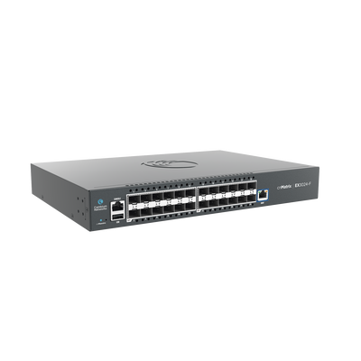 Switch cnMatrix EX3024F Ideal para Distribución en una Red Empresarial / 24 Puertos de Fibra Óptica SFP+(10 Gbps) / Capa 2 y Capa 3 / Doble Fuente de Alimentación en Corriente Alterna / Gestión Gratuita Desde la Nube mxex3024xfxa00 p.png