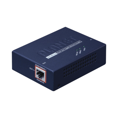 Extensor PoE+ / Hasta 100 m / Entrada PoE+ Gigabit 802.3 at y Salida PoE+ Gigabit 802.3 af / at / Interior poee201 p.png