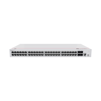 Switch de Acceso Gigabit Administrable PoE Capa 2 / 48 puertos 10/100/1000 Mbps (PoE) / 4 Puertos 10GE SFP+ Uplink / ERPS / IMGP Snooping / DHCP Snooping / PoE Perpetuo / 380W / Administración Nube Gratis s22048p4x p.png