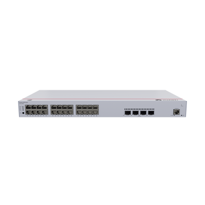 Switch de Distribución/Core Gigabit Administrable PoE Capa 3 / 24 puertos 10/100/1000 Mbps (PoE) / 4 Puertos 10GE SFP+ Uplink / ERPS / Rutas Estáticas / iStack / PoE Perpetuo / 400W / Administración Nube Gratis s31024p4x p.png