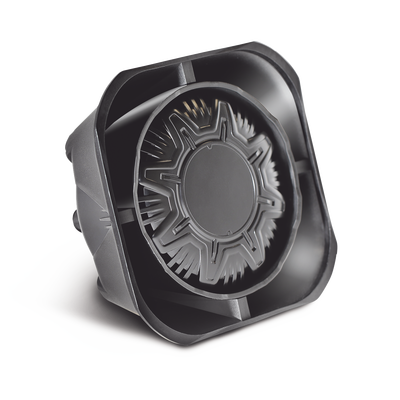 Bocina Compacta de Uso Rudo, 100 Watts de Potencia, Ideal Para Vehículos de Encubierto, Montaje Universal, 11 Ohms de Impedancia sp100 p.png