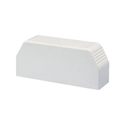 Tapa final, para uso con canaleta T70, Material PVC Rígido, Color Blanco Mate t70eciw p.png