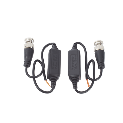 Kit de Transceptores (Baluns) para EXTERIOR TurboHD Hasta 4K HD-TVI / HD-CVI / AHD / CVBS / COAXITRON / AUDIO POR COAXITRON / Menu OSD / CONECTORES 100% COBRE / Con Cable RF Blindado. Distancia de hasta 200 m en 4K. Calidad PREMIUM tt101fturboext p.png