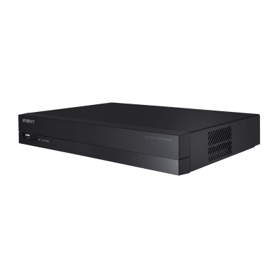 NVR 8 Megapíxel / 8 canales / H.265 / P2P Wisenet / 8 puertos PoE / Incluye 4TB para grabacion / NDAA portada 0s400 777.png