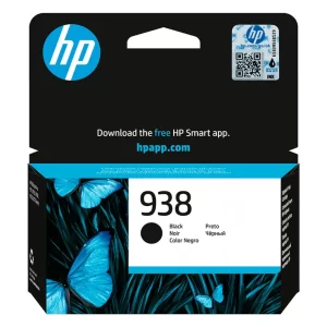 tinta hp original 938 rendimiento 1250 páginas color negro