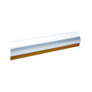 g03750 mástil de semi tubular para kx bg ga, 4 metros, color blanco semi elíptico