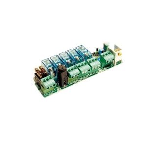 tarjeta para conexión de 2 baterías de respaldo 12v–1.2 ah / compatible con cuadros de mando para motores abatibles came