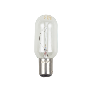 bombilla transparente de 120 vca / 30 w de doble contacto
