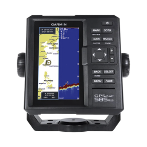 plotter de navegación gpsmap 585 plus / pantalla 6" wvga / sonar chirp 600w / clearvü scanning sonar / compatible gps glonass beidou / quickdraw contours / 2 ranuras sd / ipx7 / multiidioma
