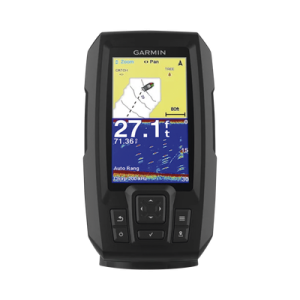 fishfinder striker™ plus 4 con gps integrado / pantalla qsvga 272 x 480 píxeles / frecuencias 50 200 khz / potencia 200 w rms / tecnología de ganancia automática / sensor de temperatura / resistencia al agua ipx7