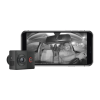 cámara tandem. grabador de video al frente y atrás para vehículo, incluye memoria micro sd