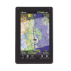 navegador portátil aera 760, muestra información de trafico aéreo y una excelente visualización por medio de su pantalla con visión 3d touch screen.