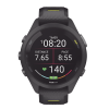 forerunner® 265s, bisel y carcasa en negro con correa de silicona en negro/amarillo