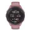 forerunner® 265s, bisel negro con carcasa en rosa y correa de silicona en rosa/gris