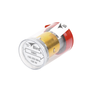 elemento de 100 watt en línea 7/8" para wattmetro bird 43 en rango de frecuencia de 100 a 250 mhz.