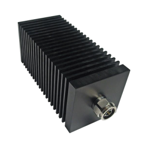 carga terminal fantasma cuadrada de 50 ohm, 100 watt, conector n macho.