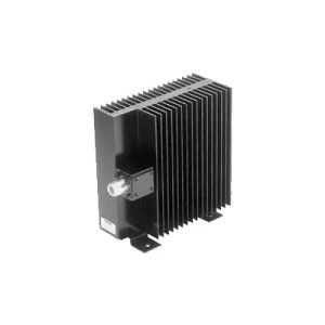 carga fantasma resistiva bird de 50 ohm, 100 watt, rango de cd 3 ghz, enfriamiento por convección en seco, n hembra.