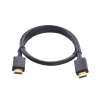 cable hdmi 2.0 4k@60hz | 1 metro | hdr | 3d | hec (canal ethernet hdmi) | arc (canal de retorno de audio | color profundo de 48 bits | audio de 32 canales | hdcp | dolby true hd 7.1 | 18 gbps | múltiple blindaje | calidad premium.