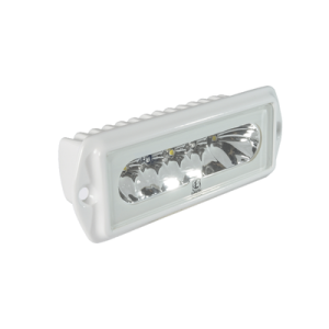 luz led marina capri2 empotrable, emite luz color blanco y azul de 1000 lúmenes, fabricado bajo norma de protección ip67.