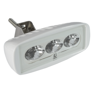 luz led marina en terminación color blanco capreralt, emite luz color blanco de 1000 lúmenes, fabricado bajo norma de protección ip67.