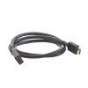 cable extensor hdmi de 1 m / 4k@60hz / 3d / hdr / macho a hembra / núcleo de cobre estañado / transmisión estable.