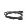 cable extensor hdmi de 1 m / 4k@60hz / 3d / hdr / macho a hembra / núcleo de cobre estañado / transmisión estable.