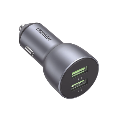 cargador de auto 36w | 2 puertos usb a | carga rápida | compatible con vehículos de 12 y 24 vcd | pd3.0 + qc3.0 | chip inteligente | diseño compacto | mayor eficiencia energética | aleación de aluminio. cargador de auto 36w | 2 puertos usb a | carga rápida | compatible con vehículos de 12 y 24 vcd | pd3.0 + qc3.0 | chip inteligente | diseño compacto | mayor eficiencia energética | aleación de aluminio.