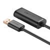 cable de extensión activo usb 2.0 / 10 metros / macho hembra / booster individual fe1.1s incorporado / velocidad de hasta 480 mbps / ideal para impresoras, consolas , webcam, etc.