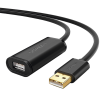cable de extensión activo usb 2.0 / 30 metros / macho hembra / booster individual fe1.1s incorporado / velocidad de hasta 480 mbps / ideal para impresoras, consolas , webcam, etc.