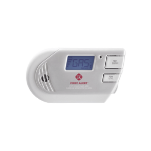 detector combo de combinación de gases explosivos: metano (gn), propano (lp) y monóxido de carbono (co), con pantalla digital retroiluminada, 120 vca y batería de respaldo