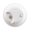 detector de humo autónomo, no requiere panel, con botón para silenciar, sensor por ionización