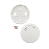 detector combo de humo/co, autónomo, batería sellada de litio de 10 años, no requiere panel, diseño ultra delgado, no requiere cableado