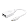 cable mini dp macho a dp hembra | thunderbolt 2 | version dp 1.2 | soporta 4k*2k | cable de 15cm | color blanco.