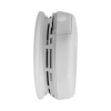 alarma de humo con interconexión inalámbrica / advertencia de voz con ubicación / sensor fotoeléctrico / baterías aa reemplazables / 85 db a 10 pies / rango de temperatura 4.4°c a 37.8°c / cumple ul217