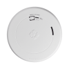 detector combo de humo/co, autónomo, batería sellada de litio de 10 años, no requiere panel, diseño ultra delgado, no requiere cableado