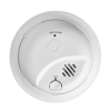detector de humo autónomo, no requiere panel, con botón para silenciar, sensor por ionización